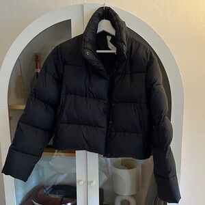 ALO Yoga Black Puffer Jacket